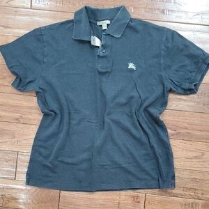 Burberry Brit Dark Gray Polo Shirt